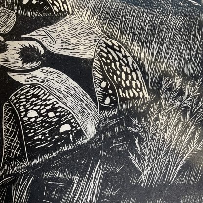 The Nine Maidens lino print - Image 7