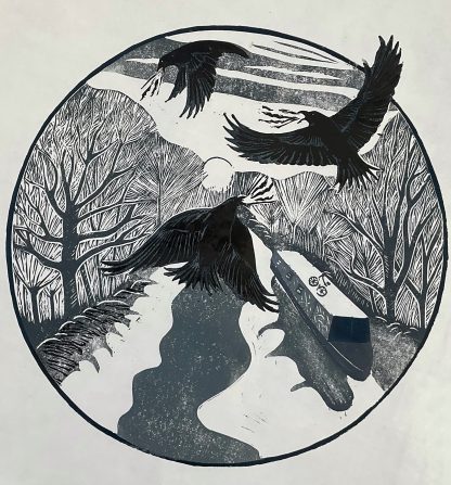 Ice lino print - Image 5