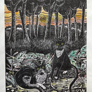 Cats in the wood