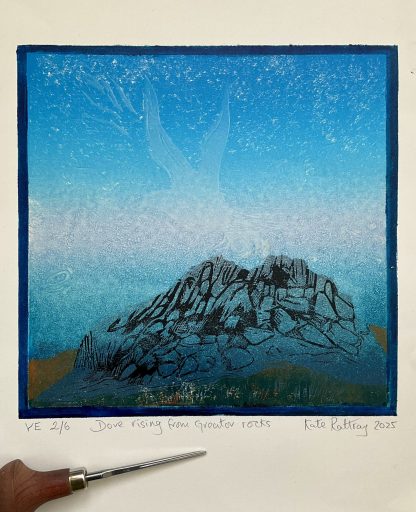 Dove rising from Greator rocks - Image 4