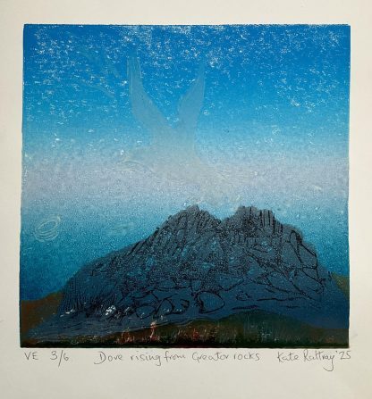 Dove rising from Greator rocks - Image 11