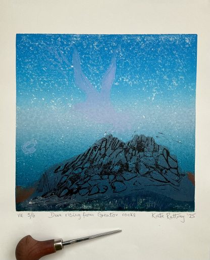 Dove rising from Greator rocks - Image 8