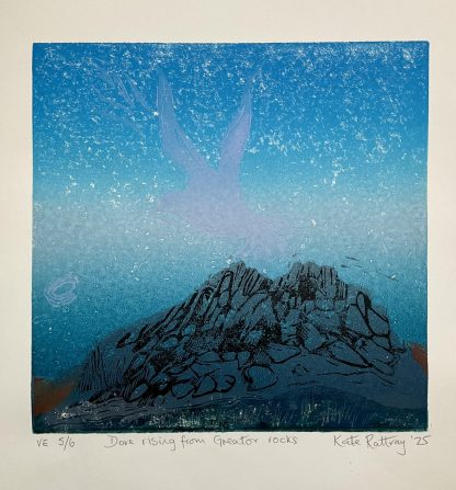 Dove rising from Greator rocks - Image 7