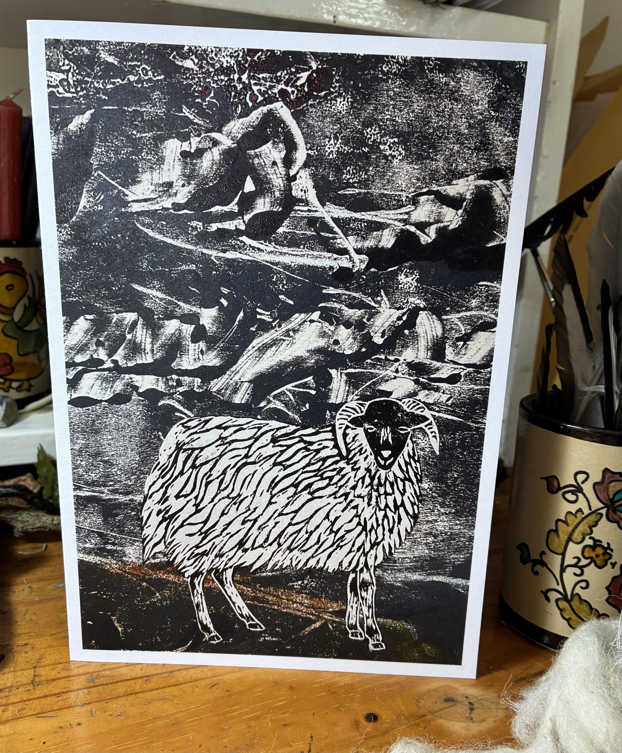 Sheep! Greeting card - Image 2