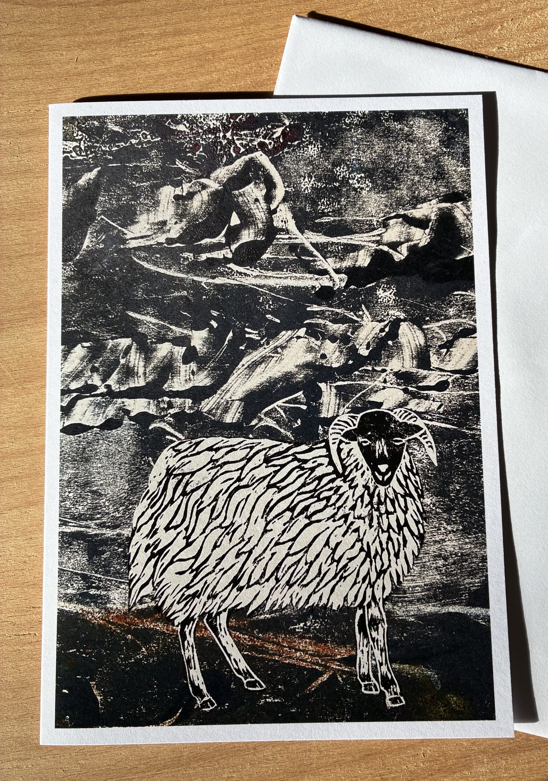 Sheep! Greeting card